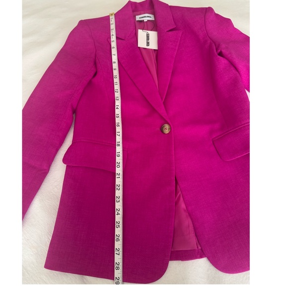 Saint Art Jackie oversized blazer in fuchsia Size Small - Picture 4 of 7